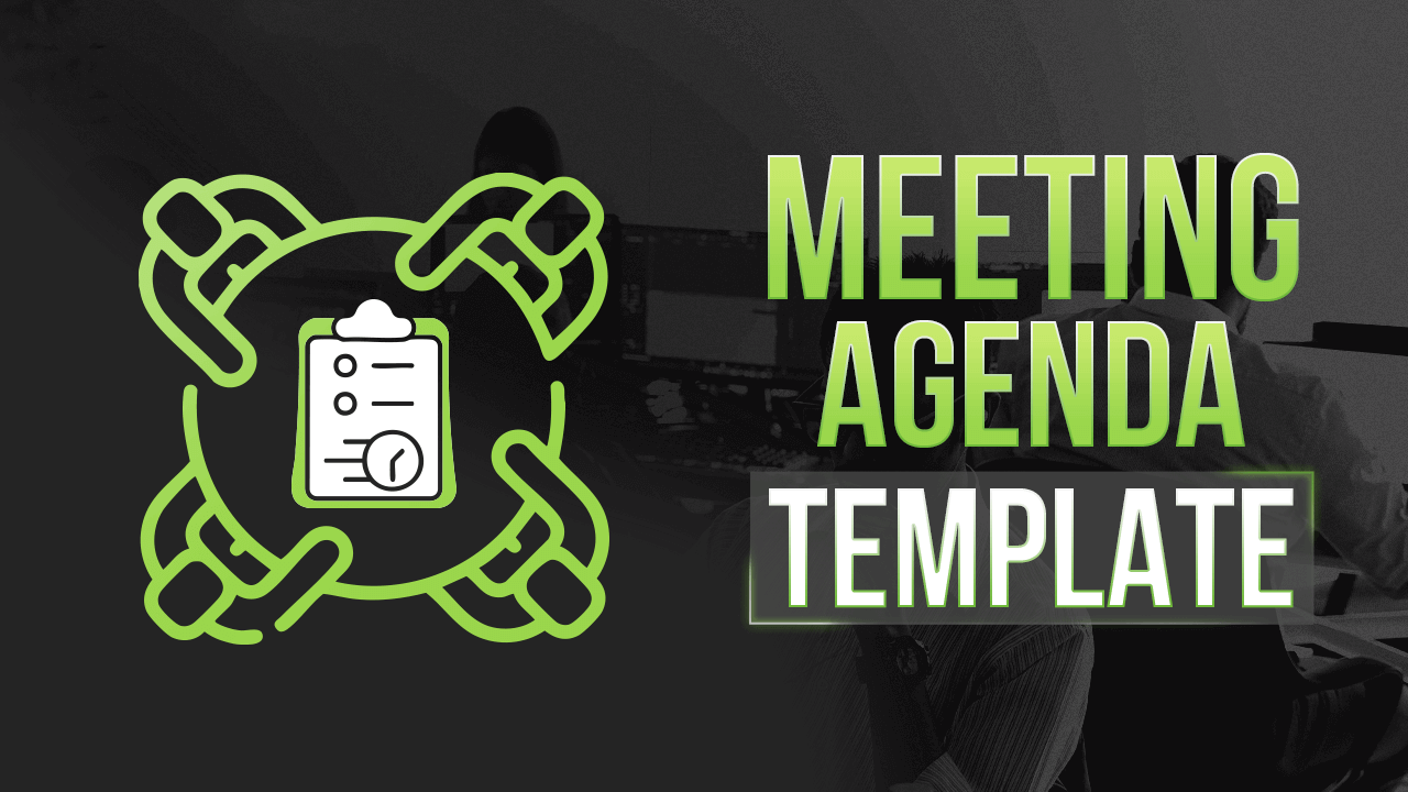 Meeting Agenda Template Free Resource