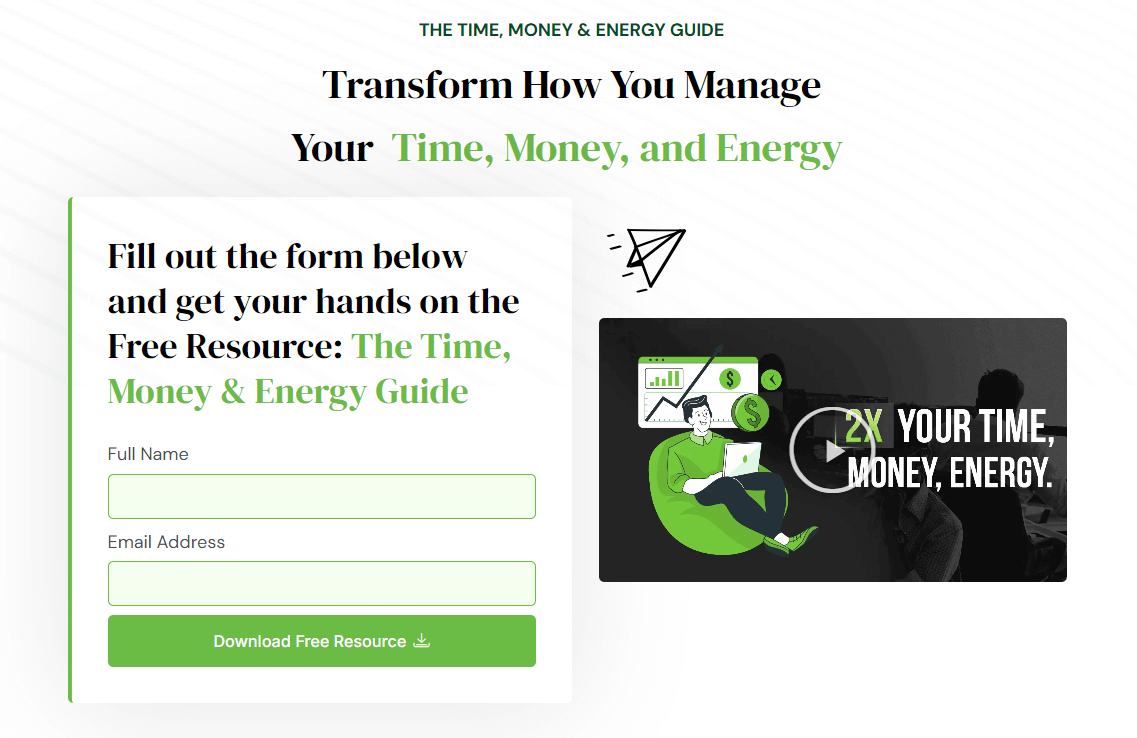 The Power of Price Changes: A Gross Margin Story 4 Transform how you manage your time money and energy