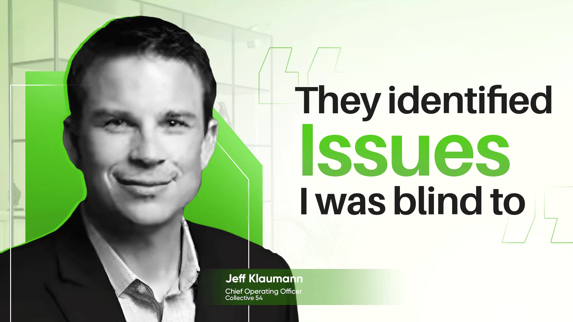 Jeff klaumann - Chief Opearting Officer