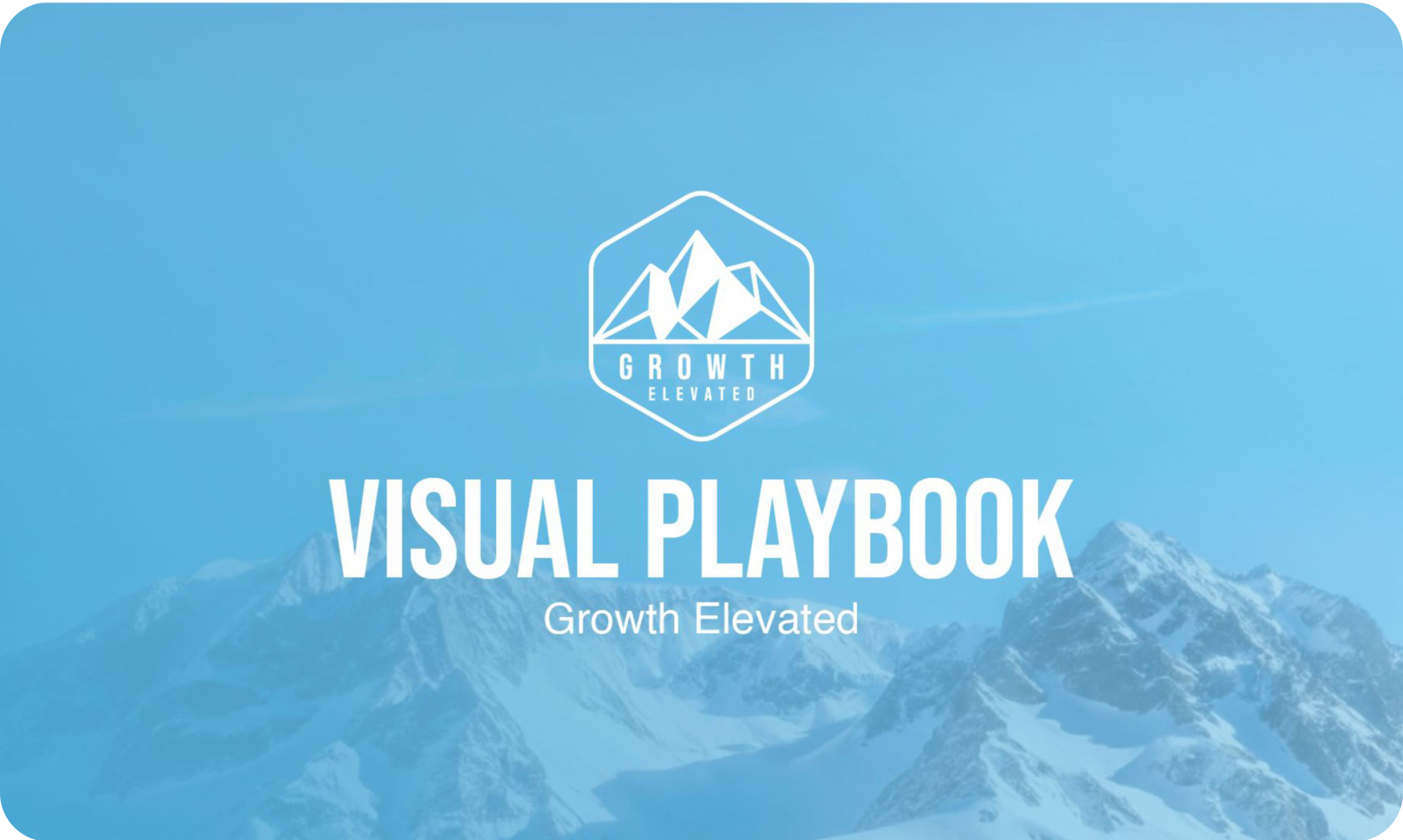 Visual Play book Growth Elevated