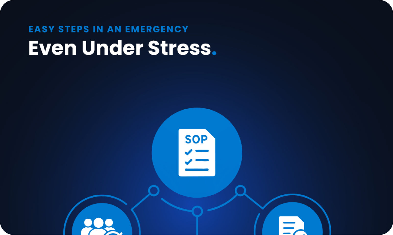 SOPs Easy Steps in an Emergency